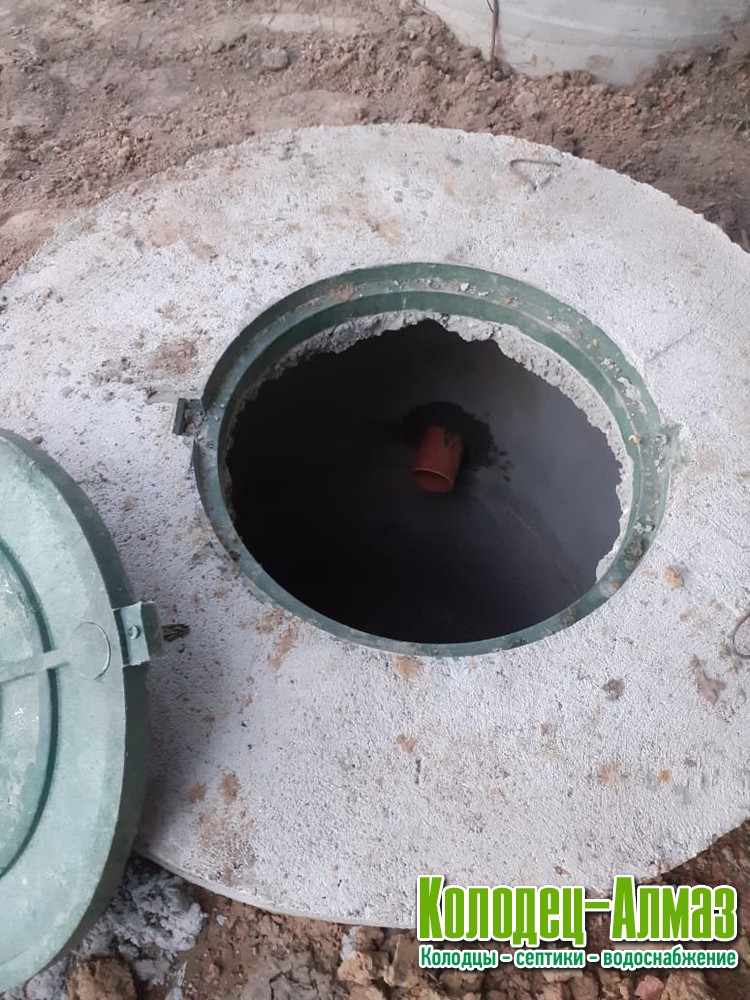 Септик из бетонных колец "под ключ" в Можайском районе